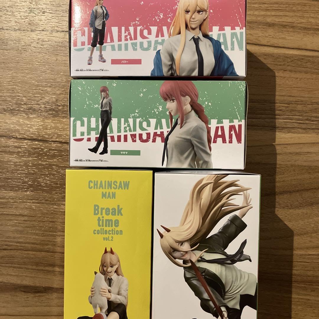 チェンソーマン マキマ パワー ニャーコ フィギュアセット Amazon.co.jp: チェンソーマン パワーニャーコ マキマ パワー ×2